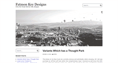 Desktop Screenshot of fatmonkeydesigns.com